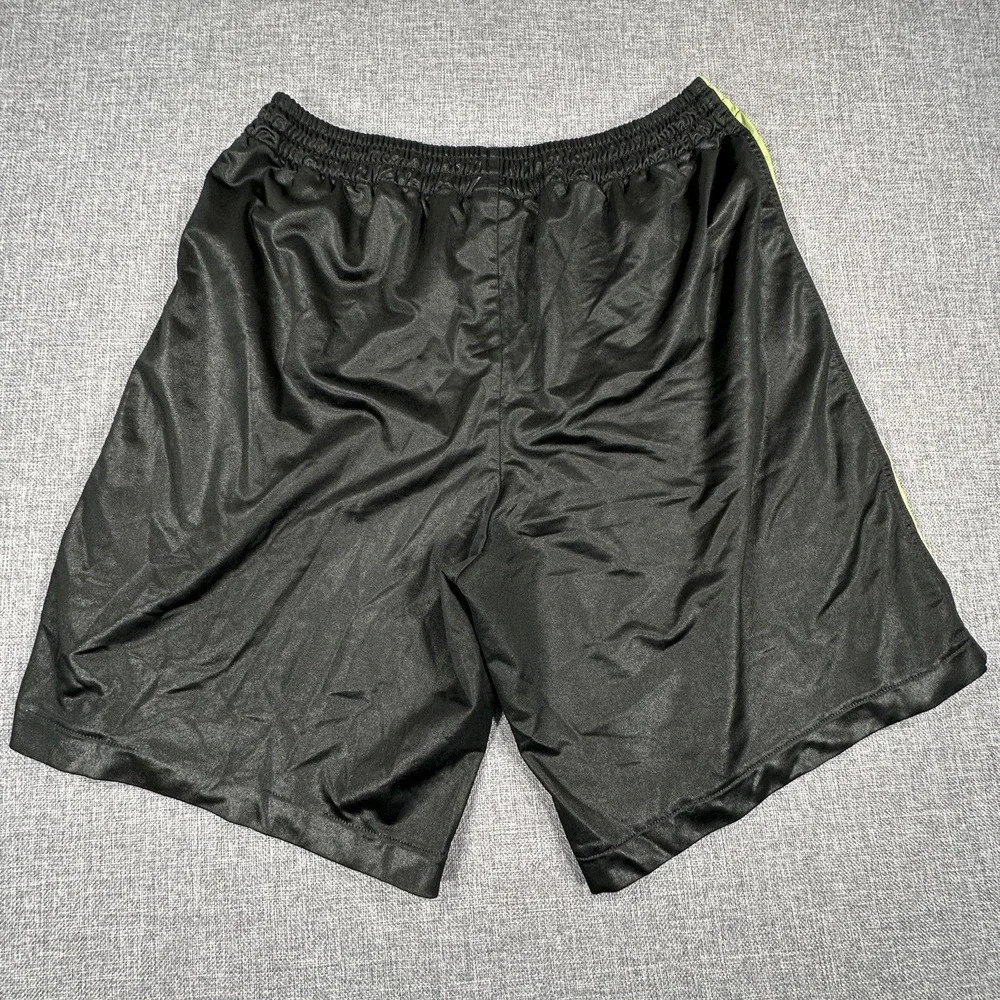 Vintage Nike Air Jordan Dazzle Shorts Mens XL Black Shiny Y2K Jumpman PLS READ